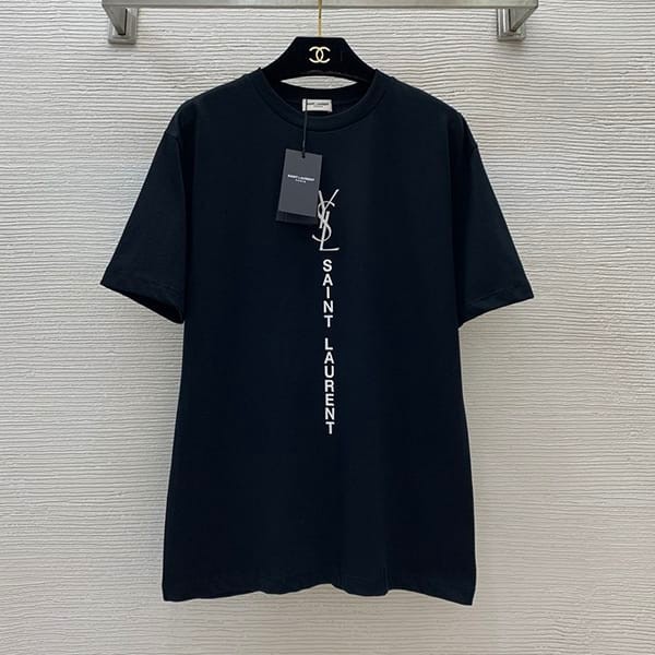 高品質サンローラン シグネチャーロゴ Ｔシャツ パチモン Sah30503